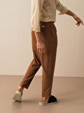 Vizon Regular Fit Keten Pantolon