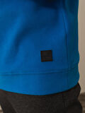 Xint Mavi Pamuk Dokulu Regular Fit Sweatshirt