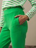 Xint Yeşil Pamuk Dokulu Regular Fit Sweat Pantolon