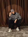 Xint Siyah Formunu Koruyan Regular Fit Sweatshirt