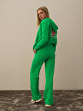 Xint Yeşil Pamuk Dokulu Regular Fit Sweat Pantolon