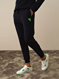 Xint Lacivert Pamuk Dokulu Regular Fit Sweat Pantolon