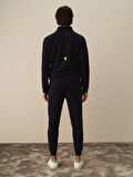 Xint Lacivert Pamuk Dokulu Regular Fit Sweat Pantolon