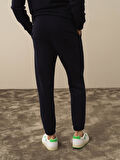 Xint Lacivert Pamuk Dokulu Regular Fit Sweat Pantolon