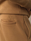 Xint Camel Pamuk Dokulu Regular Fit Sweat Pantolon