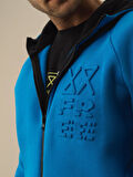 Xint Mavi Pamuk Dokulu Regular Fit Sweatmont