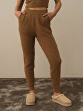 Xint Camel Lüks Pamuk Dokulu Regular Fit Pantolon
