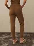 Xint Camel Lüks Pamuk Dokulu Regular Fit Pantolon