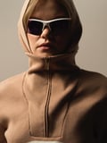 Xint Camel Formunu Koruyan Oversize Kazak