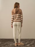 Xint Camel Formunu Koruyan Oversize Kazak