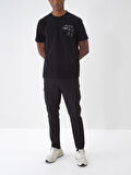 Siyah Slim Fit Pamuklu Pantolon