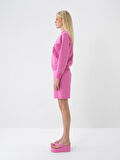 Pembe Regular Fit Pamuklu Şort