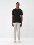Ekru Regular Fit Pamuklu Jogger Pantolon