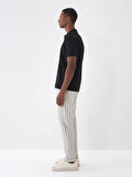 Ekru Regular Fit Pamuklu Jogger Pantolon