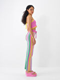 Pembe Regular Fit Pamuklu Pantolon