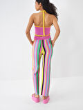 Pembe Regular Fit Pamuklu Pantolon