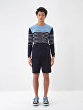 Lacivert Regular Fit  Kazak
