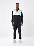 Lacivert Regular Fit Pamuklu Sweatmont