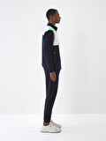 Lacivert Regular Fit Pamuklu Sweatmont