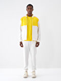 Ekru Regular Fit Pamuklu Sweatmont
