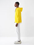 Sarı Slim Fit Pamuklu Sweatmont