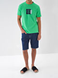 Mavi Regular Fit Pamuklu Denim Şort