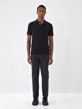 Siyah Slim Fit Pamuklu Denim Jeans Pantolon
