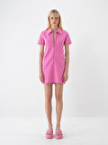 Pembe Regular Fit Pamuklu Elbise