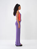 Lila Regular Fit  Pantolon