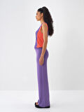 Lila Regular Fit  Pantolon