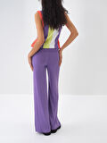 Lila Regular Fit  Pantolon
