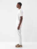 Taş Rengi Slim Fit  Jogger Pantolon