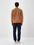 Xint Camel Pamuk Dokulu Regular Fit Sweatshirt