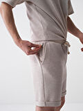 Naturel Regular Fit Pamuklu Şort