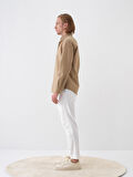 Camel Regular Fit Pamuklu Gömlek