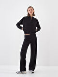 Siyah Oversize Modal Sweatmont