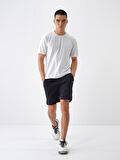 Lacivert Regular Fit  Şort