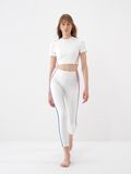 Beyaz Slim Fit  Crop