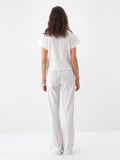 Beyaz Regular Fit  Pantolon