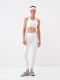 female Beyaz Slim Fit  Crop