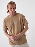 Camel Regular Fit Pamuklu Tişört