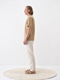 Camel Regular Fit Pamuklu Tişört