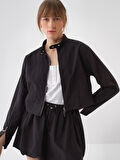 Siyah Regular Fit  Ceket