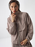 Bej Oversize  Ceket
