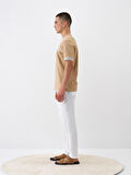 Camel Regular Fit Pamuklu Tişört