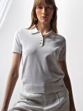 Beyaz Regular Fit  Kazak