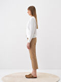 Beyaz Oversize  Hırka