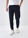Lacivert Regular Fit Pamuklu Sweat Pantolon