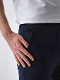 Lacivert Regular Fit Pamuklu Sweat Pantolon