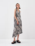 Siyah Regular Fit  Elbise